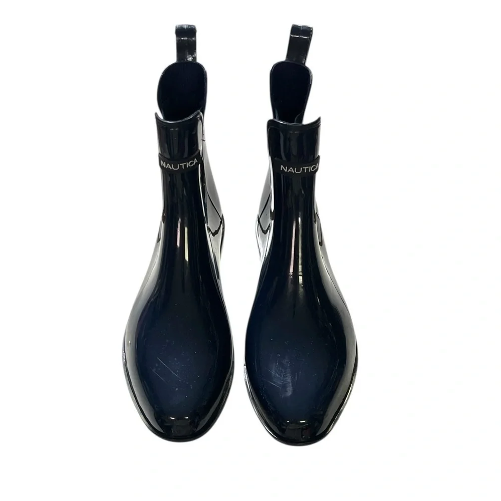 Nautica Navy Rain Boots